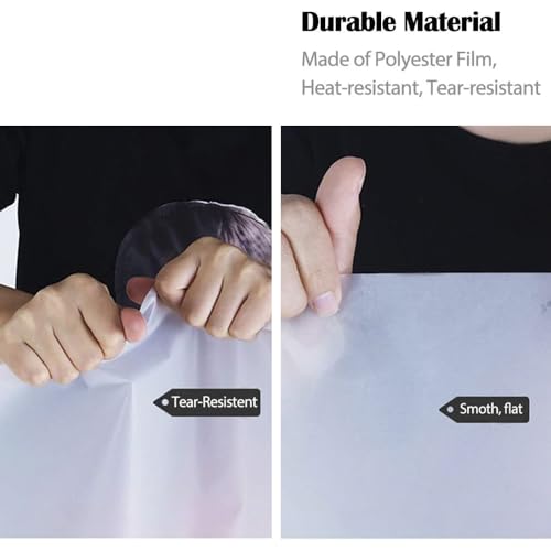 Image of Diffusion Film Filter Sheet 6 Packs Kit 15.7x19.6inches / 40x50cm Lighting Gel Diffuser Roll Photography Video for Led Flash Strobe Light