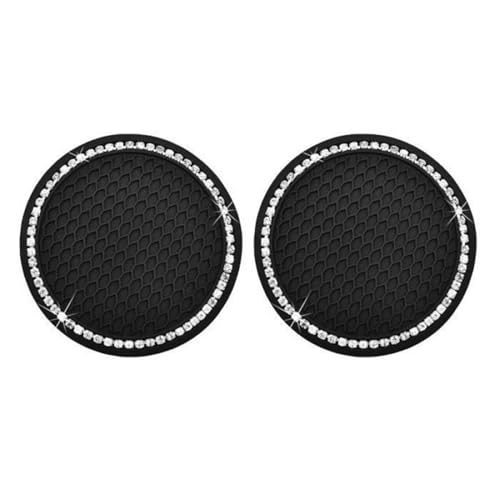 Sous-verres VW Polo 9N évitant les vibrations et taches dans le porte-gobelet