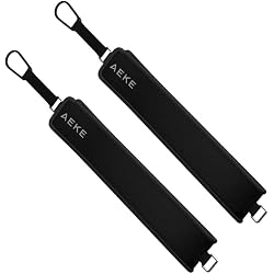 AEKE Home Gym Extender Belt - Extension Strap Attachments for Cable Machines, Pull-Ups, Triceps, Rows. (Black)