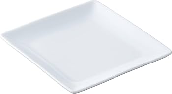 Amazon | 【5枚セット】スクエアー プレート13cm ホワイト 小皿 角皿