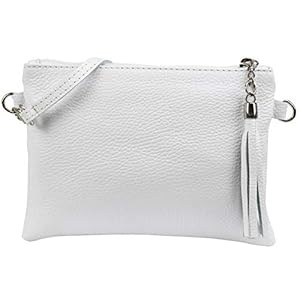 Echtleder Umhängetasche Clutch kleine Tasche Abendtasche 22x15cm Anny G248