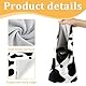 NHQZ XXL Mikrofasertuch Brillenputztücher - 35x 35 cm - Reinigung und Aufbewahrung von Verpackungen von Brillen, Smartphones, Tablets, Kameras (abstrakte Graffiti), B, A