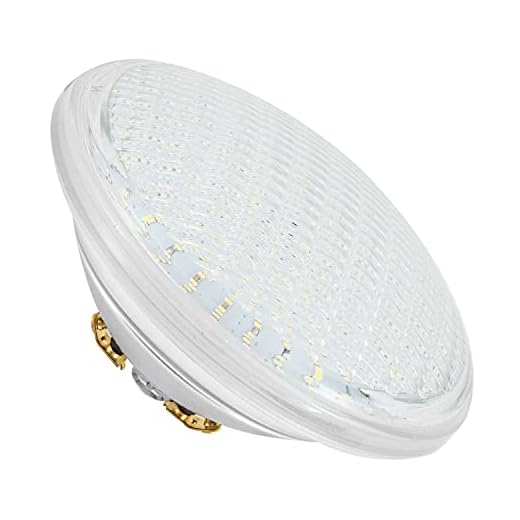 Ledkia Lighting Bombilla Piscina Led Sumergible 12V Ac/Dc 18W Ip68 Par56 Blanco Frío 6500K 120º