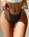 ohyeah G String Thongs for Women Black Plus Size Lace Thong Underwear Lace Cheeky Panties T-back Tangas Micro Thong 2 Pack