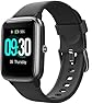 Willful Smart Watch for Android Phones and iOS Phones Compatible iPhone Samsung, IP68 Swimming Waterproof Smartwatch Fitness Tracker Fitness Watch Heart Rate Monitor Smart Watches for Men Women Black