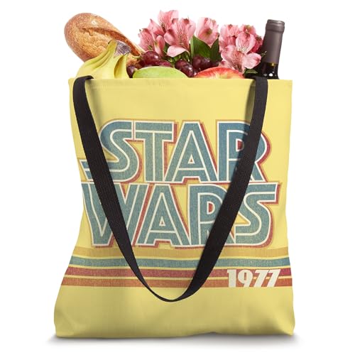 Bolsa Tote Star Wars Logo Retro Amarillo 1977 miniatura 4