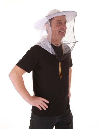 Simonthebeekeeper - Imker Baumwolle Bienenhut und Schleier - Doppel Ring – Bild 3