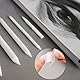 Zhenghebuy Papierwischer Set,9 Stück Papierwischer Bleistift um Zeichnen,Graphit Skizzen Stifte,Blendende Stümpfe und Tortillions,Schleifpapier Bleistife Spitzer für Skizze,Kunst, Zeichnen,Künstler