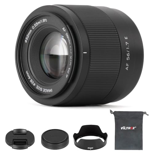 Amazon.co.jp: VILTROX 56mm F1.7 Eマウント APS-C STM 軽量