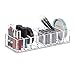 Produktbild Relaxdays Make Up, Flacher Lidschatten Organizer mit 8 Fächern, Kunststoff, HBT 4,5 x 22 x 8,5 cm, transparent, 1 Stück