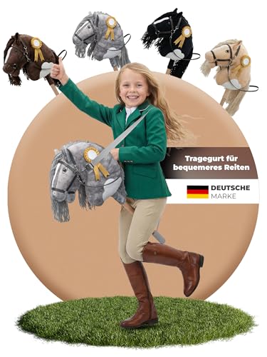 Caballo de bastón hecho a mano para despertar la imaginación de los niños