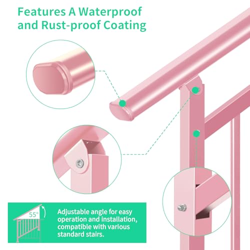 51% Off SunCrafts Adjustable Outdoor Stair Handrail - Image 4