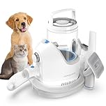 Neakasa P2 Pro Kit per toelettatura e aspirazione a vuoto per animali domestici, nuova generazione Tosatrice per Cani e Gatto Pelo Lungo Professionale (Blu)