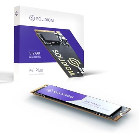 Disque SSD Solidigm P41 Plus 512 Go Cover