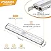 URPOWER Motion Sensor Light Indoor Motion Sensor Closet Lights Battery Operated Magnetic Under Cabinet Lights Strip Wireless Stick Up Night Lights (Cool White 2 Pack)