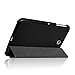 Fintie Slim Shell Case for Samsung Galaxy Tab 4 8.0 (8-Inch) Case - Ultra Lightweight Protective Stand Cover with Auto Sleep/Wake Feature, Black