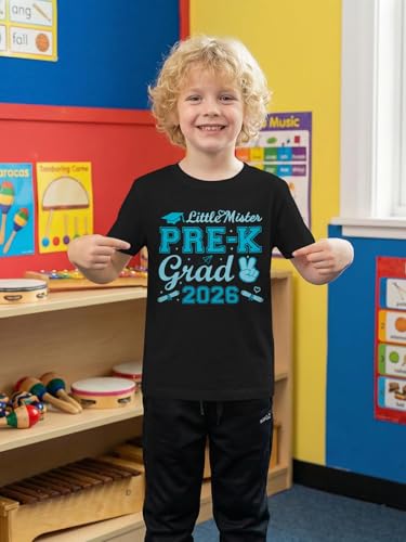 Image of Pre-K Graduation Shirt: Toddler Girls Boys Last Day of School T-Shirt Kids 2026 Preschool Graduation Gift Tops
