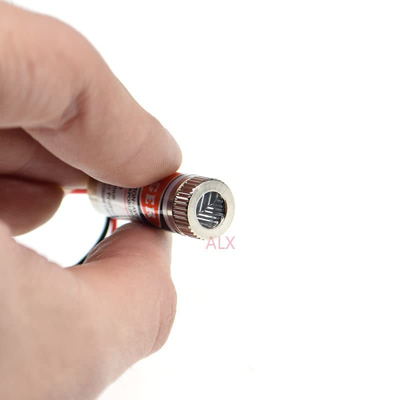650NM 5MW red Cross line Laser Module Focus Adjustable Laser Head 5V Industrial Grade P0.05 Laser diode