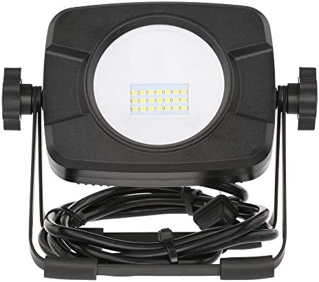 Commercial Electric Portable LED Work Light - 900 Lumen, Modern Style