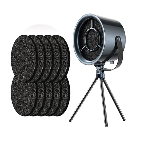Campana extractora portátil de 3 velocidades con pantalla de filtro desmontable, campana extractora de recirculación móvil silenciosa, fuerte succión para parrilla de cocina y camping