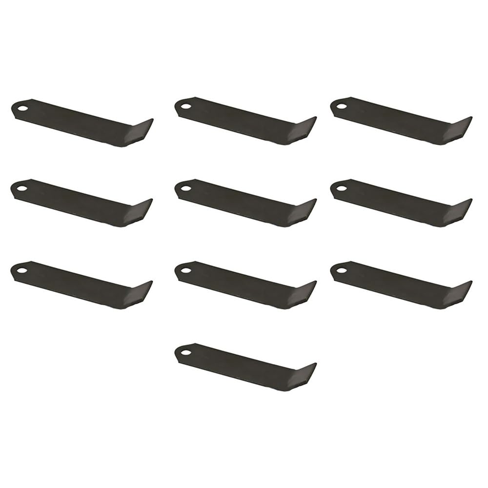 Pack of Flail Mower Blades Fits Mott 60 Replaces OEM Part Number EF386