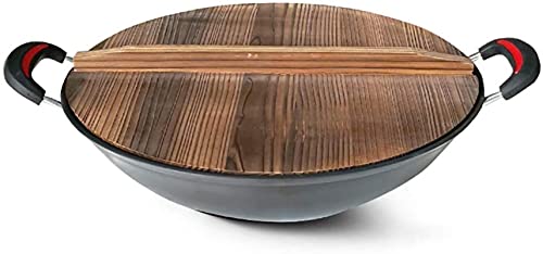 Wok de Hierro Fundido con 38cm de Diámetro miniatura 1
