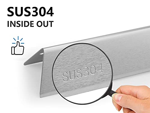 Weber Grill Spirit Replacement Parts, 7636 Weber Spirit Grill Parts 15.3 Inch Flavorizer Bars With 69787 Burner For Weber Spirit I & Ii 300 Series, Spirit E310 E320 E330 S310 S320 S330 #TOP7