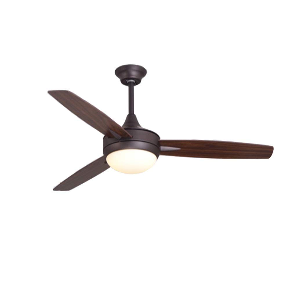 Ventilateur de plafond minimaliste léger et lustre moderne simple pour ménage