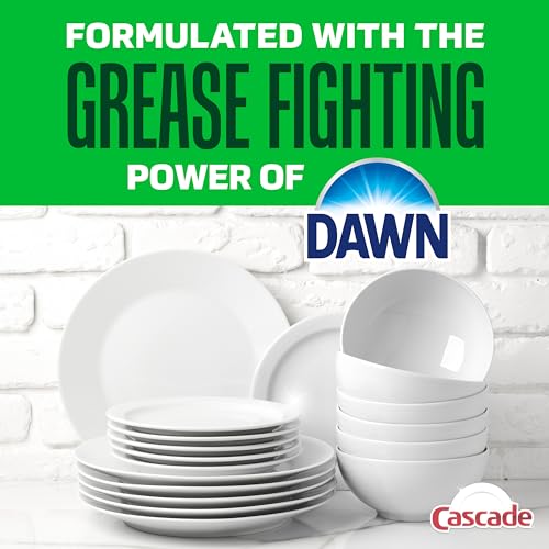 Image of Cascade Platinum Dishwasher Liquid Gel, Dish Soap for Dishwasher With the Grease Fighting Power of Dawn, Fresh Scent, 75oz (Pack of 1)