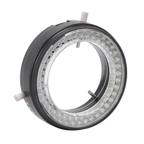 Generic Mikroskop Pierścieniowy LED Regulacja Jasności światła 80 źródeł światła LED do Mikroskopów Stereoskopowych, Brak Oświetlenia Cieniowego, Równomierny Rozkład, solidność i trwałość dla Badaczy