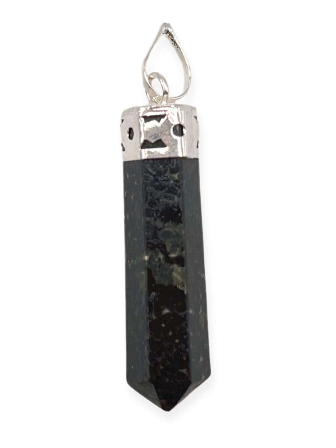 Wholesale Gem Shop GEMSCITE Crystal Healing Pendant Necklace – Protection Negative Energy Cleanser Natural Stress - Authentic Stone with Chain Chakra Healing Charm