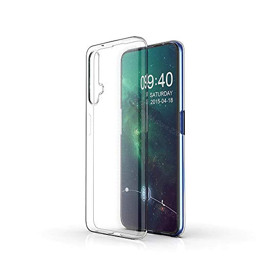 Image of Case Creation Brand - Mobile Cover for Realme X50 (Soft & Flexible Back Case), Transparent