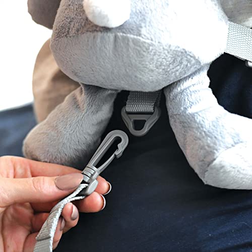 Travel Bug Toddler Character 2-in-1 Safety Harness (Koala - Grey/White) - Thumbnail 5