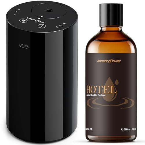 Difusor aromático eléctrico sin agua portátil 100 mL