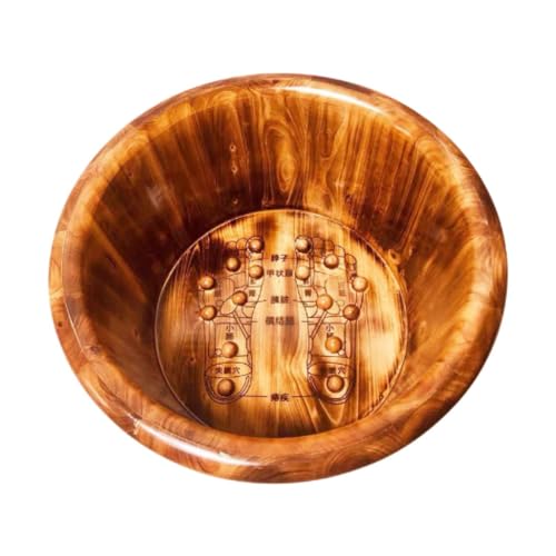 MagiDeal Masaje de pie Cuenca Pies de lavado Relajación Relajación del pie Cuenta de lavado de pie Cubo de pie de pie Spa Basin para mujer y hombre Adultos, 30cmx37cm