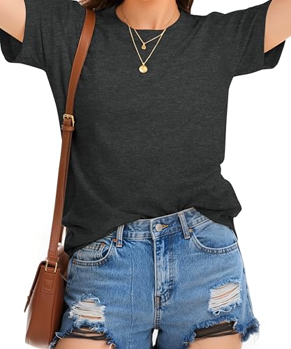 Image of Magical Shirt for Women Magic Kingdom T Shirt Family Vacation Tee Princess Castle Casual Short Sleeve Tops
