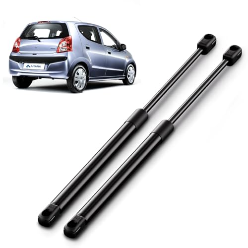 Arana Rear Tailgate Boot Gas Struts for 2009-2013 Nissan Pixo and 2009-2014 Suzuki Alto Hatchback Liftgate Lift Support Gas Springs Shock,81850M68K00, 81860M68K00, 2PCS