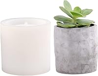 Vista 10 de Molde de maceta de silicona hecho a mano maceta que hace el molde para la decoración de la oficina