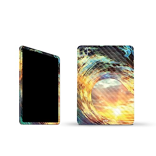 Image of MightySkins Carbon Fiber Skin Compatible with Apple iPad Pro 11 inch M2 4th Gen (2022) Full Wrap Kit - in The Tube | Protective, Durable Textured Carbon Fiber Finish | Easy to Apply | Made in The USA