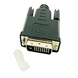 dummy plug dvi-d  Miwaimao DVI Dummy Plug Connector Virtual Display Headless Ghost Display Emulator Fit Headless 2560 x 1600 @60hz Display DVI Plug Adapter