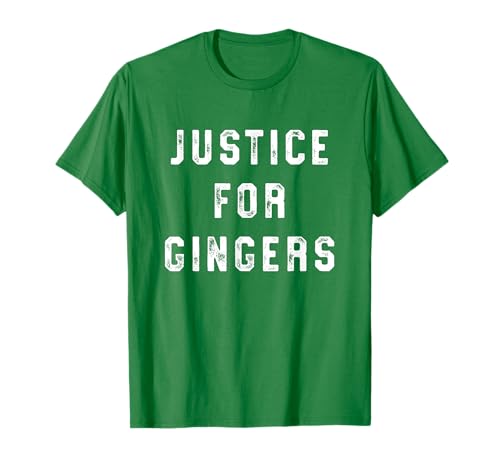 justice for gingers shirt Funny St Patricks Day Shirts T-Shirt