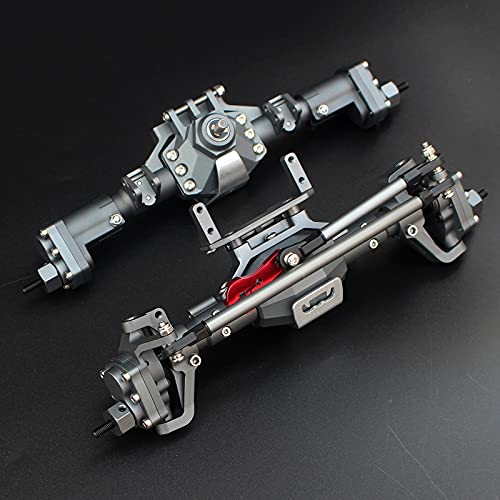 Metal Front Rear Portal Axle Set For 1/10 Rc Crawler Axial Scx10 I Scx10 Ii Redcat Gen8 Rgt Ex86100 #TOP2