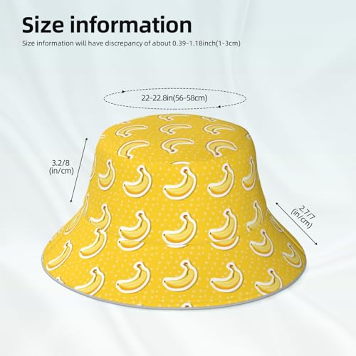Image of Bucket Hat Double-Side-Wear Reversible Sun Hat Beach Travel Hiking for Women Men