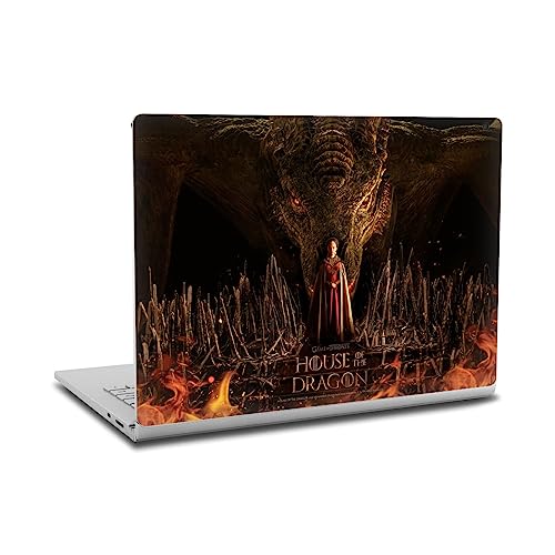 Skin vinyle pour Surface Book 2 House of The Dragon autocollant couverture sigils et personnages
