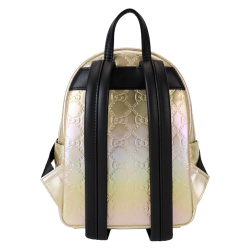 Loungefly Sanrio 50th Anniversary Metallic Gold Mini Backpack4