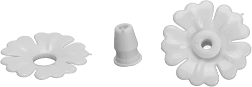 Miniatura 9 de Juego de 30 alimentadores de colibríes de repuesto para suministros de flores, piezas, puertos de alimentación, pétalos, alimentador de agua,