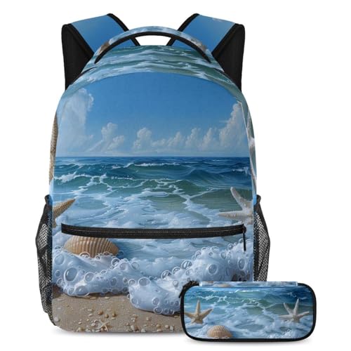 Cartables pour enfants multicolores grand sac à dos étudiante 40cm
