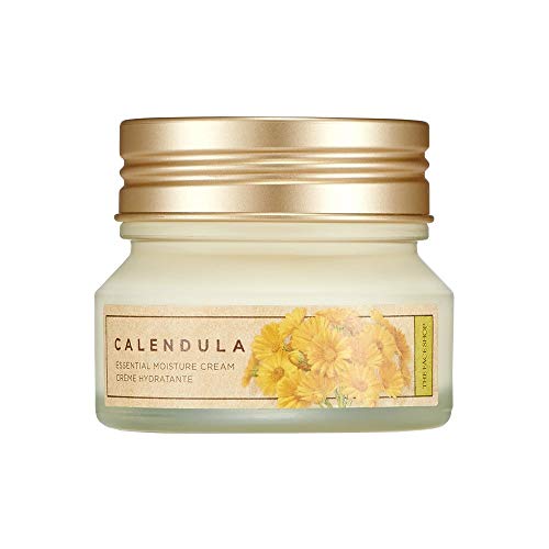The Face Shop Calendula Essential Soothing and Moisturizing Cream for Sensitive Skin |Reduces Acne and Dark Spots|Paraben Free,50ml The Face Shop Calendula Essential Soothing and Moisturizing Cream for Sensitive Skin |Reduces Acne and Dark Spots|Paraben Free,50ml