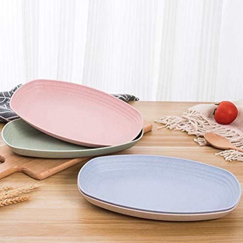 2 Pack de Prato de Cozinha Doméstica Pratos de Bolinhos de Massa de Restaurante Criativo Talheres Pr