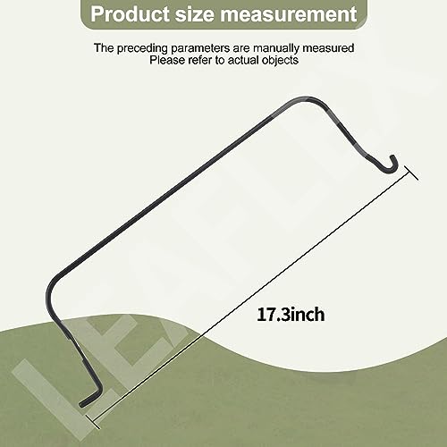 LEAFLEX Bail Control Bar Control Handle 747-1161A-0637 747-1161 Compatible with Craftsman MTD CUB Cadet Lawn Mower, Replaces 747-1161, 746-04265A, 746-04265, 747-1161A-0637 - Image 3